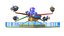 Octopus Amusement Park Ride