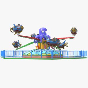 Octopus Amusement Park Ride
