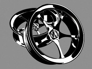 maya car rim