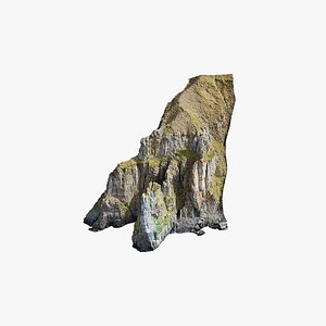 Coastal Cliff Formation - 3D PBR Model 3D model