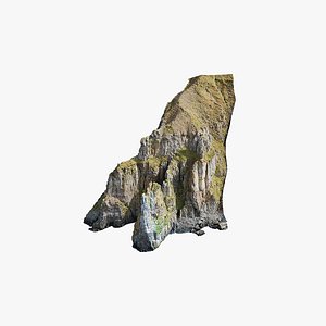 Coastal Cliff Formation - 3D PBR Model
