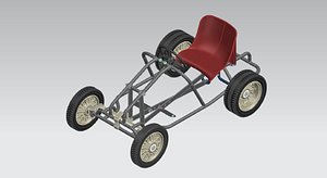 Go Kart 3D model