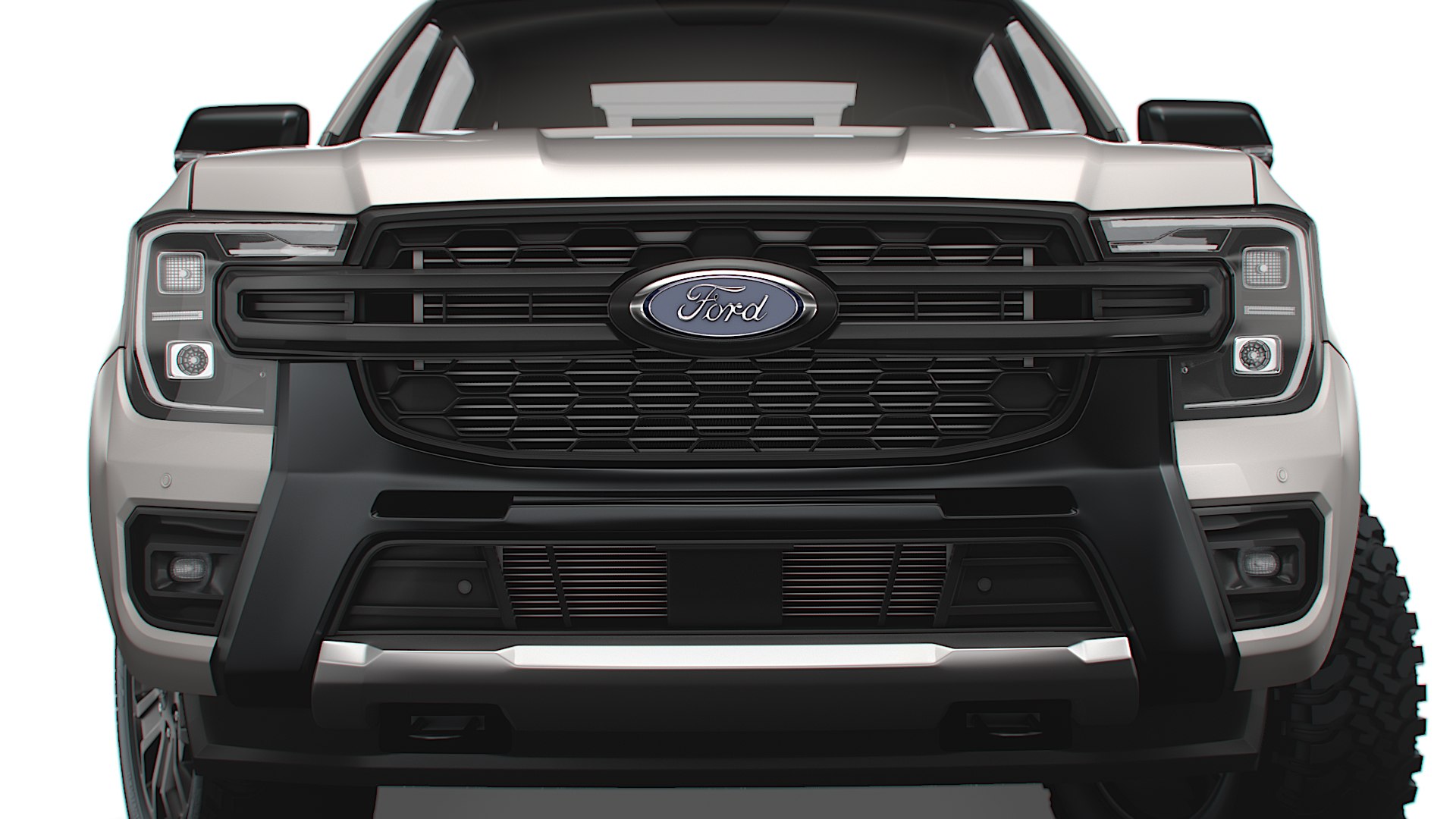 3D Model Ford Ranger Wildtrak Double Cab2023 - TurboSquid 2072171