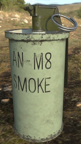 3ds an-m8 smoke grenade