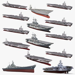 US Aircraft Carriers Collection 4