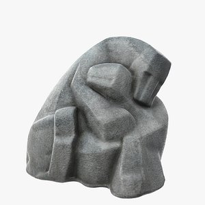 sculpture animal hugs 3D