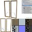 Ship wooden door A B C D