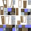 Ship wooden door A B C D