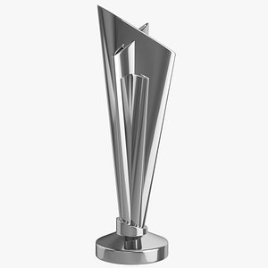3D ICC Cricket Worldcup Trophy