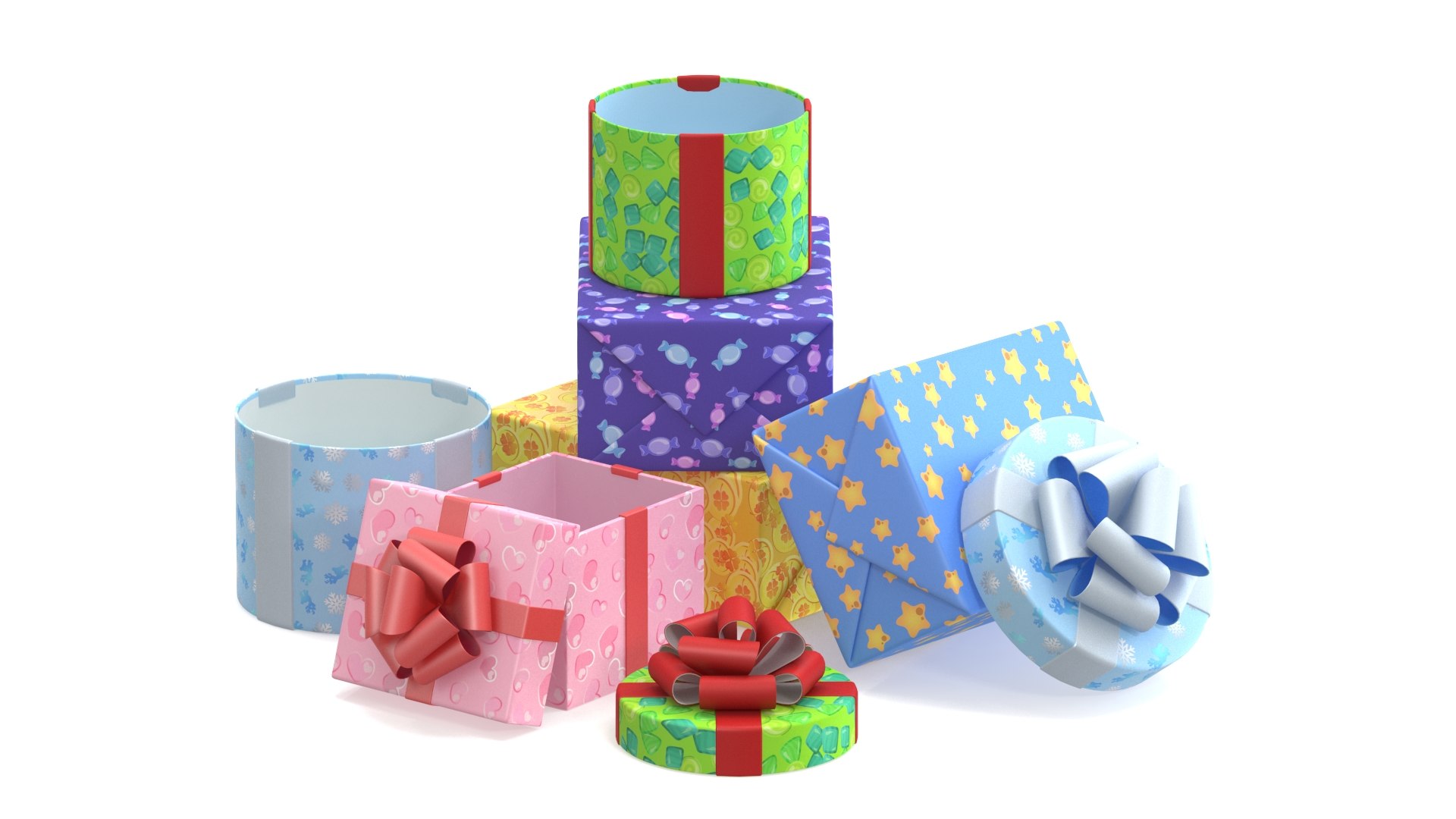 Set of gifts 3D model https://p.turbosquid.com/ts-thumb/VI/7cvfAL/MU/7/jpg/1720103101/1920x1080/fit_q87/ddaaa0a2d6f5ddcb1249931d281ed700ee4e280c/7.jpg