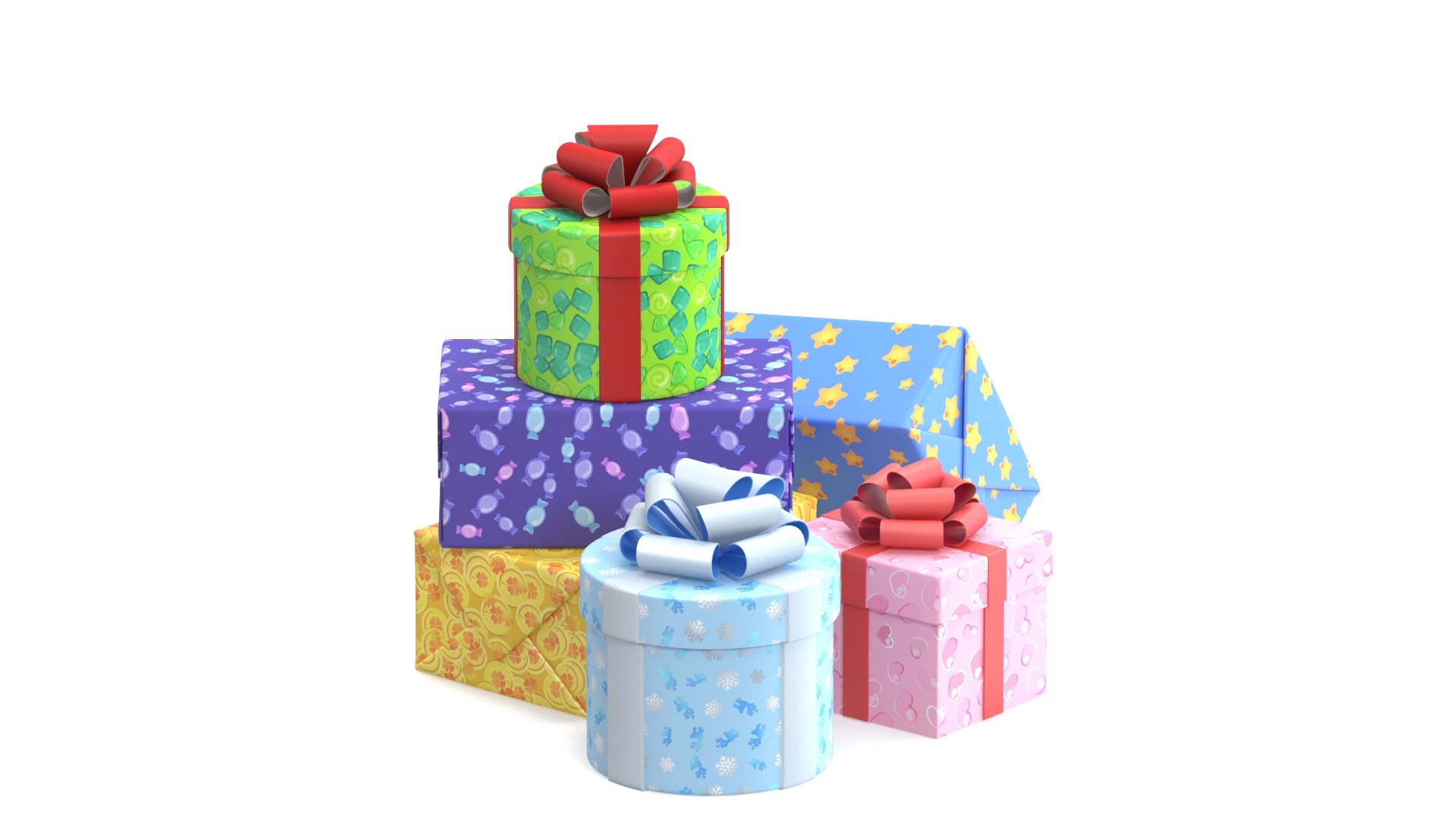Set of gifts 3D model https://p.turbosquid.com/ts-thumb/VI/7cvfAL/UX/2/jpg/1720103104/1920x1080/fit_q87/73cf2b28af319f1a7ecdef70902a9918835f39b2/2.jpg