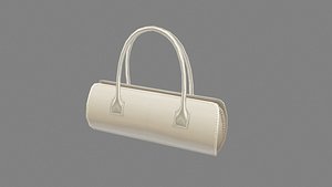 Cartoon Ladies Wallet - white cosmetic bag model