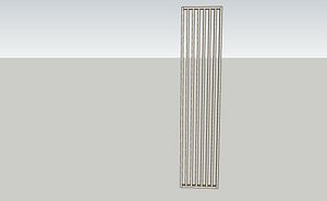 3D Wooden slats