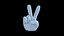 ICONA DELLA VITTORIA DI EMOJI