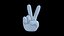 ICONA DELLA VITTORIA DI EMOJI