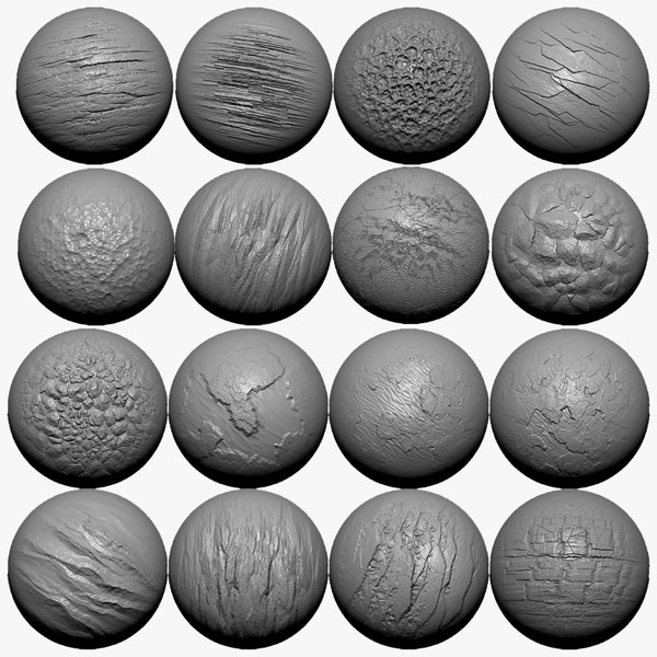 свободно 3D модель 40 Stones-Rocks Alphas Seamless Tileable ...