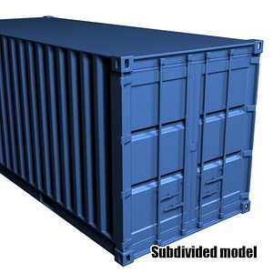 container 3d 3ds