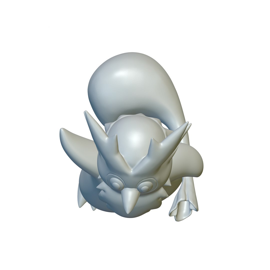 3D Model Pokemon Delibird 225 - Optimized For 3D Printing - TurboSquid ...