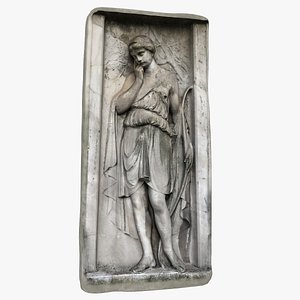 Bas-relief Woman with Bow