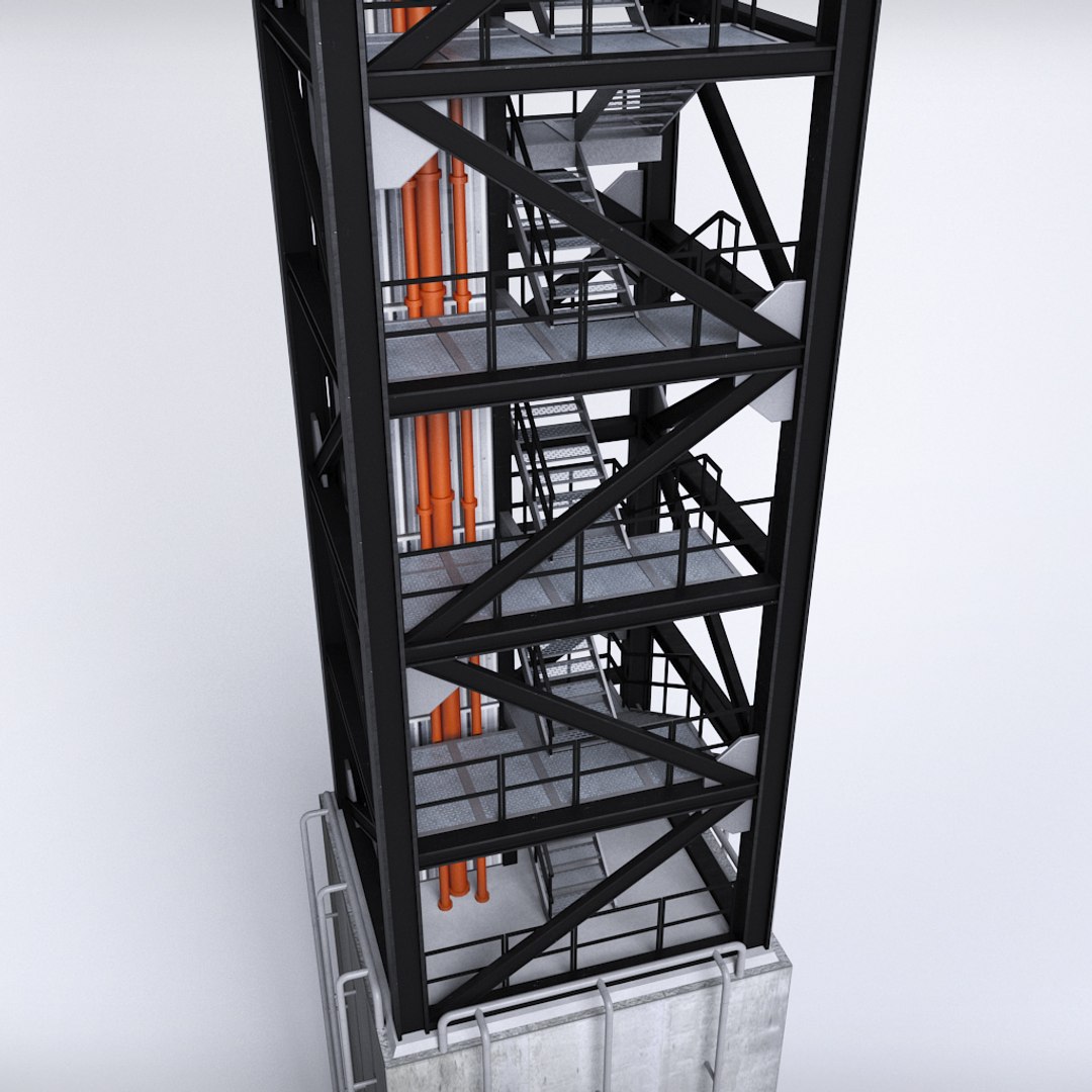 Rocket Launch Complex Platform 3D - TurboSquid 1210529