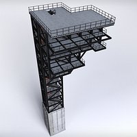 Rocket launch complex platform
