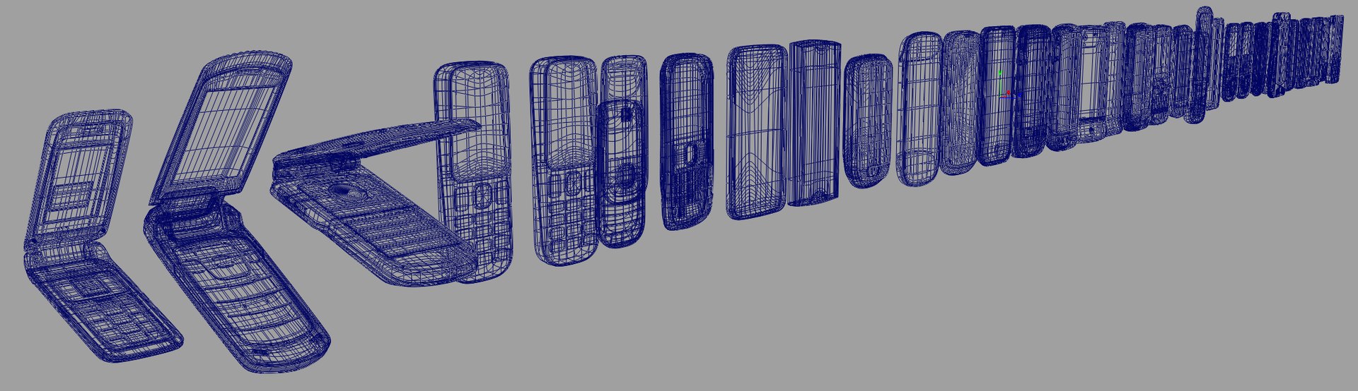 Phones - 31 3d Model