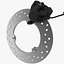 motorcycle disk brake 3D