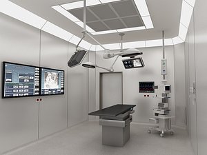 3D Small Surgical Room