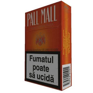 3d pall mall orange