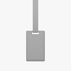 Steel Card Holder - Geometry Only No Textures No Materials