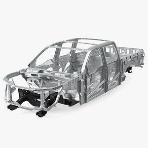 Car Frame Pickup without Hood