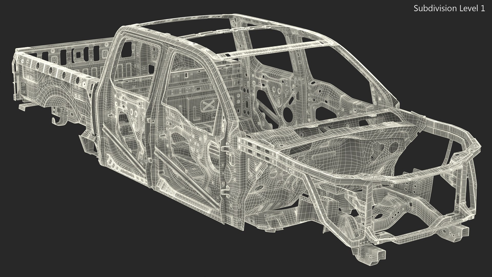 3D model Car Frame Pickup without Hood https://p.turbosquid.com/ts-thumb/VI/fe4xnd/hc/carframepickupwithouthood3dmodel033/jpg/1706768613/1920x1080/fit_q87/e4860f69a670a3d3cff5db9a51889c26643fcc15/carframepickupwithouthood3dmodel033.jpg