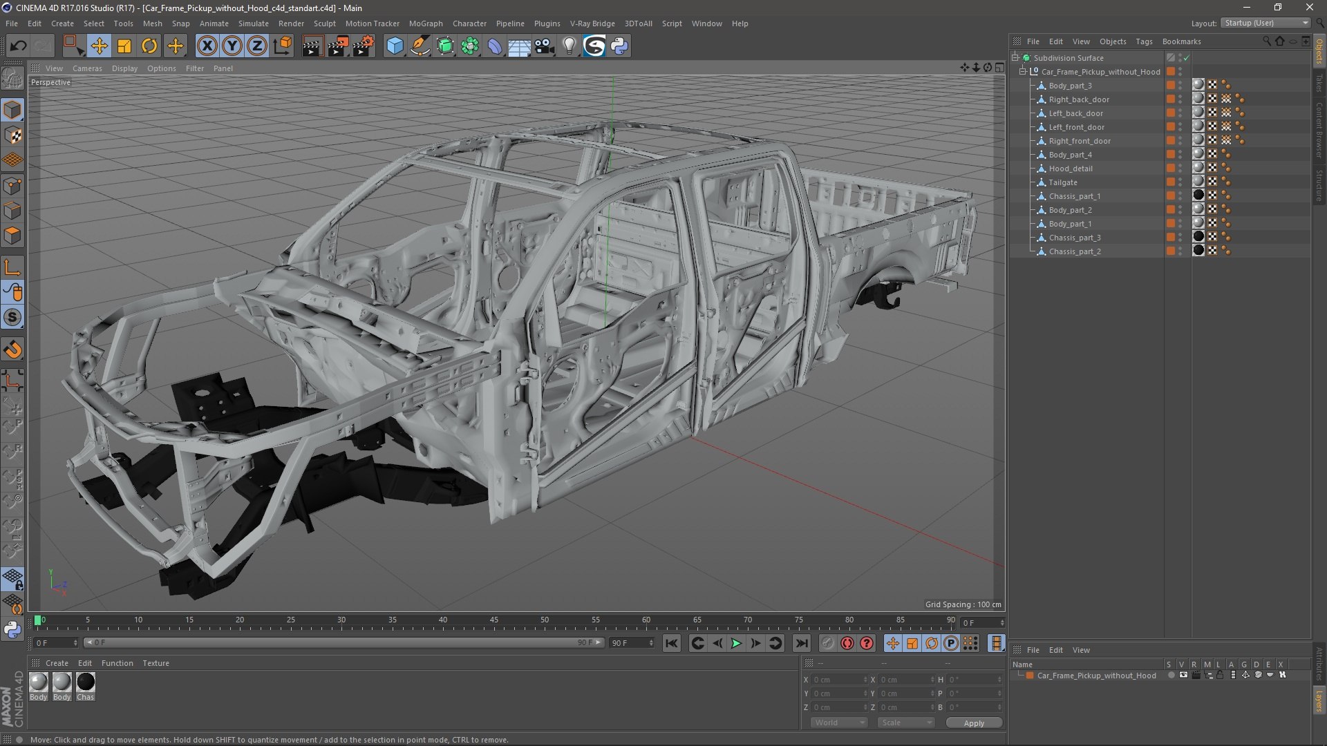 3D model Car Frame Pickup without Hood https://p.turbosquid.com/ts-thumb/VI/fe4xnd/oU/carframepickupwithouthood3dmodel039/jpg/1706768635/1920x1080/fit_q87/eb089c523b34dd0066654a220600a4c7f889e6b1/carframepickupwithouthood3dmodel039.jpg