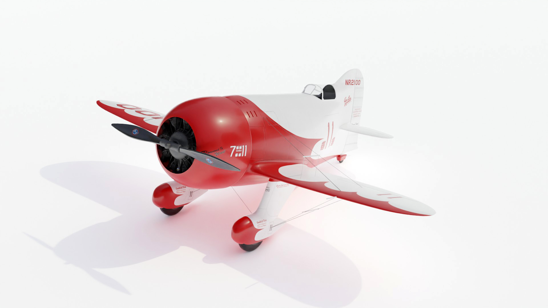 Purchase Gee Bee R1 3d Model