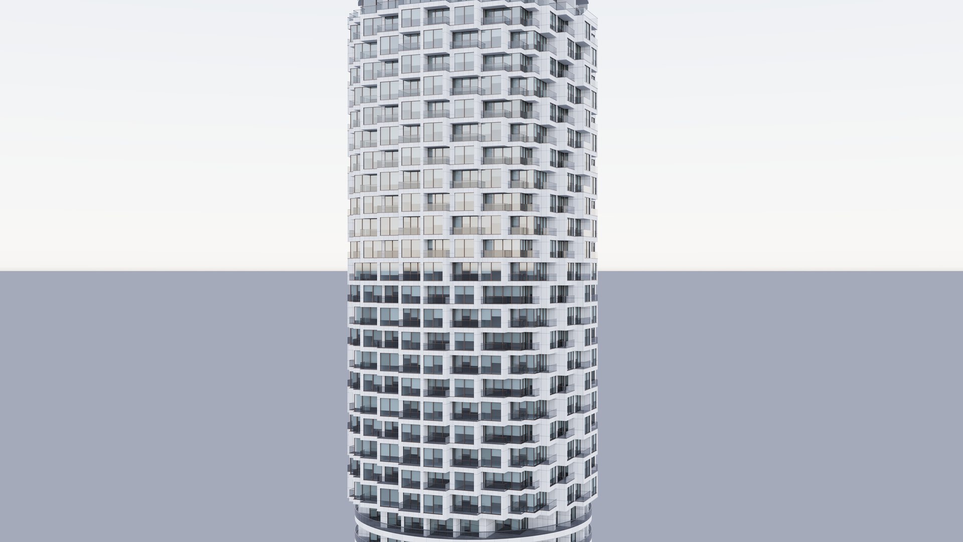 3D One Park Drive Building Canary Wharf - TurboSquid 2327569