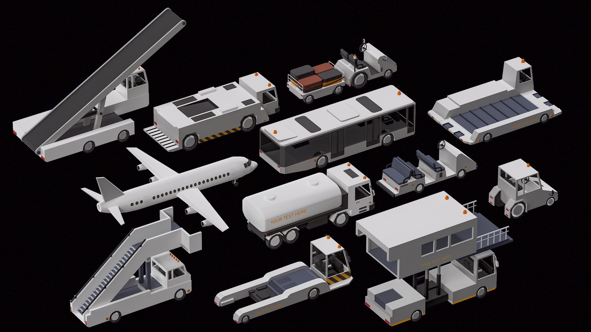 3D Cartoon Airport Vehicles x12 Lowpoly Collection PBR https://p.turbosquid.com/ts-thumb/VI/jYpKix/6B/main7/png/1700220773/1920x1080/fit_q87/2596dff17c17b3a1bfc5a87a8c2d84821a8c187d/main7.jpg