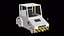 Veicoli aeroportuali dei cartoni animati x12 Collezione Lowpoly PBR
