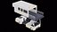 Veicoli aeroportuali dei cartoni animati x12 Collezione Lowpoly PBR