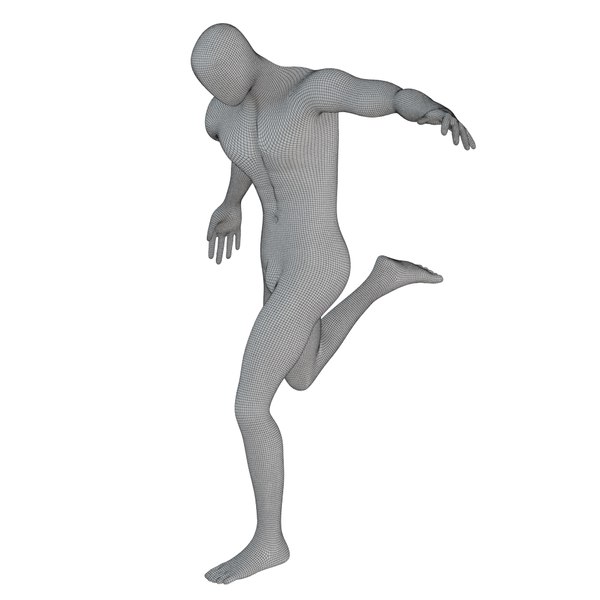 Mannequin soccer player kicks 3D model - TurboSquid 1676227