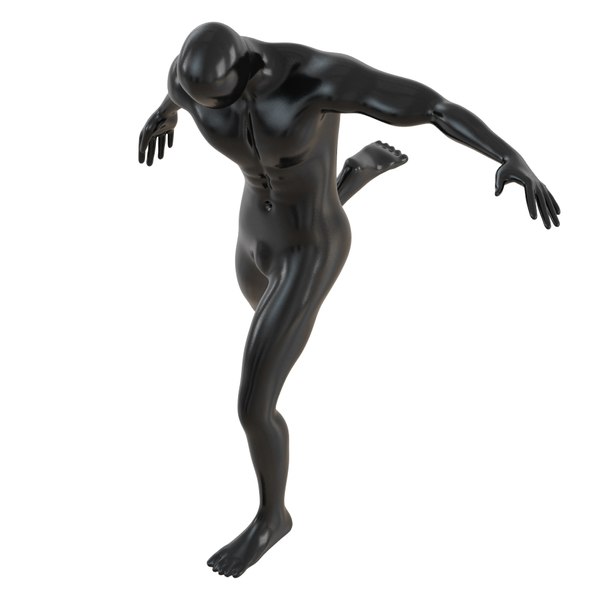 Mannequin soccer player kicks 3D model - TurboSquid 1676227