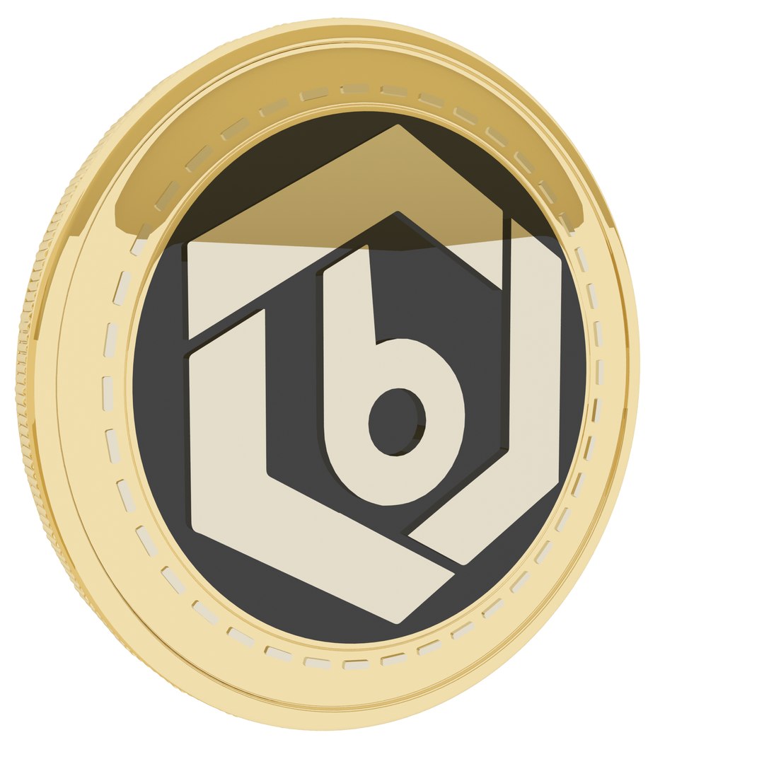 modelo 3d Moneda de oro de criptomoneda Bitrue Coin - TurboSquid 1783249