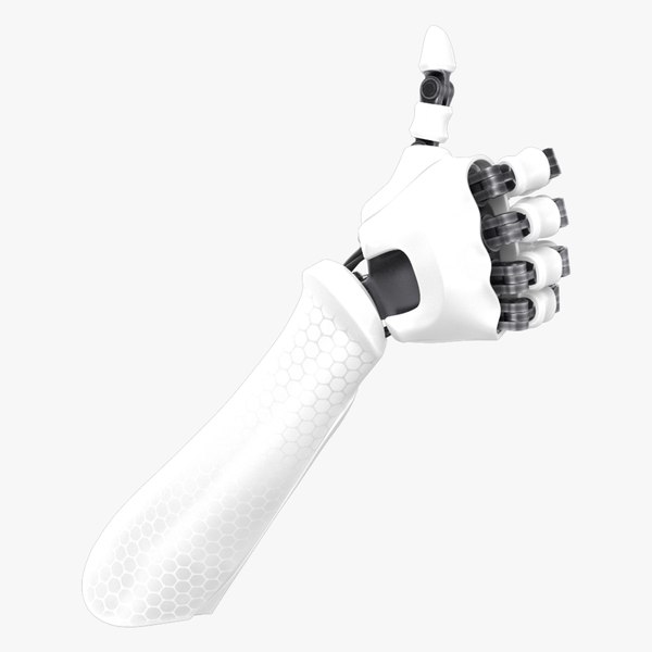 3d robot hand model