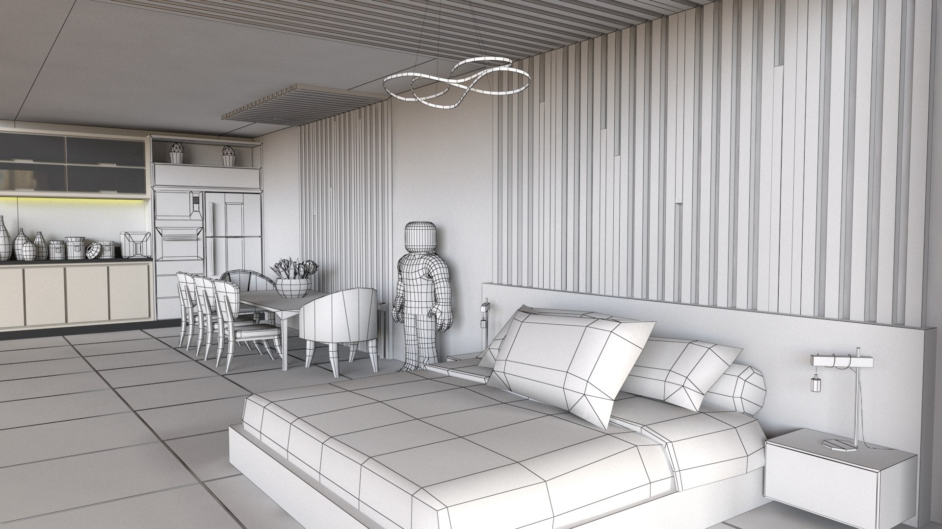 Interior Lowpoly 3D Model Model - TurboSquid 2201448