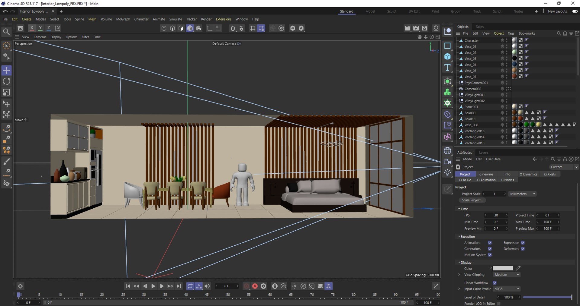 Interior Lowpoly 3D Model Model - TurboSquid 2201448