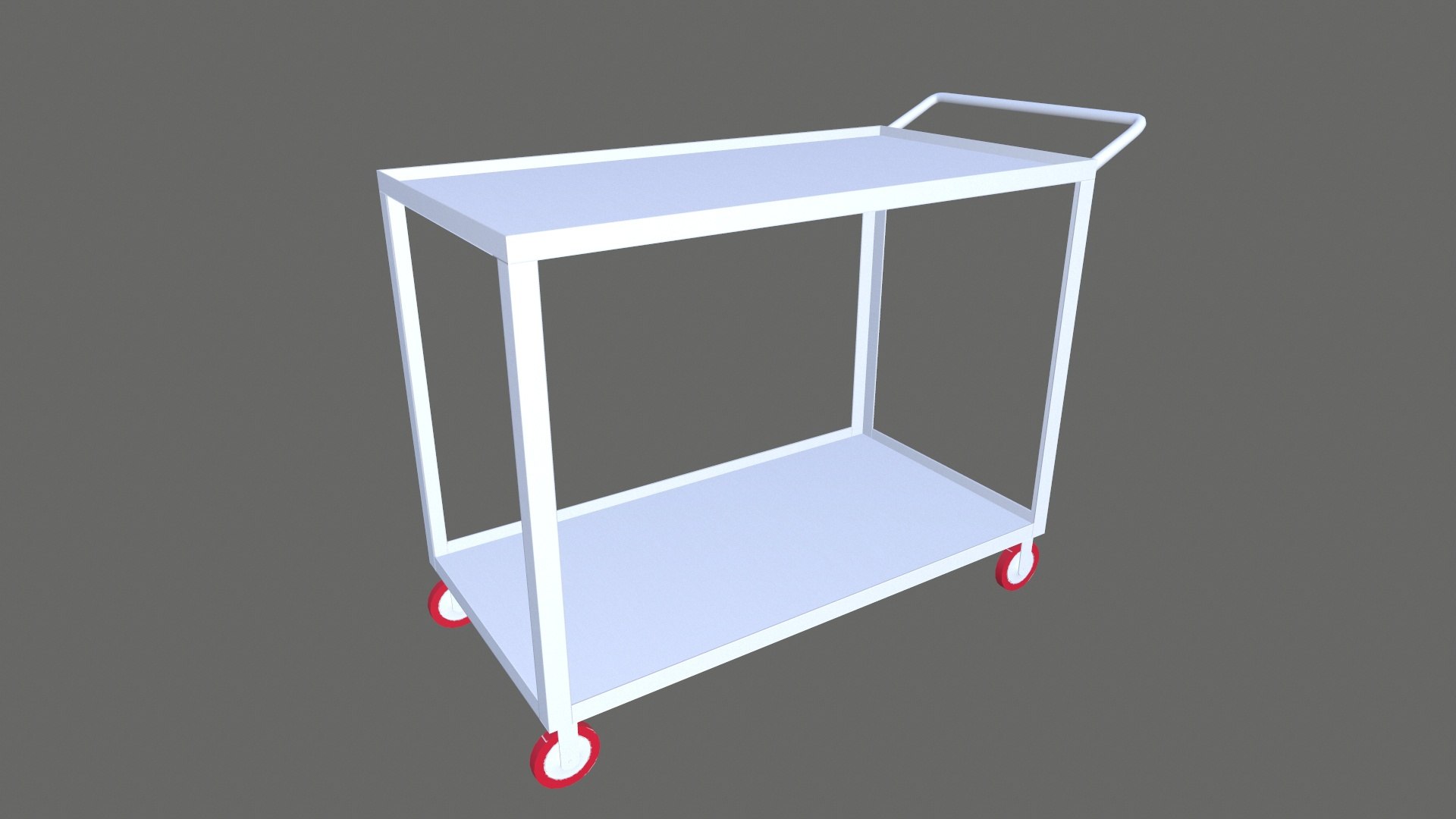 Industrial Trolley 3D Model - TurboSquid 2317572