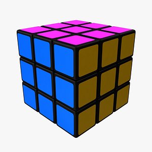Rubiks Cube 3D model