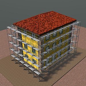 Building in construction 2346