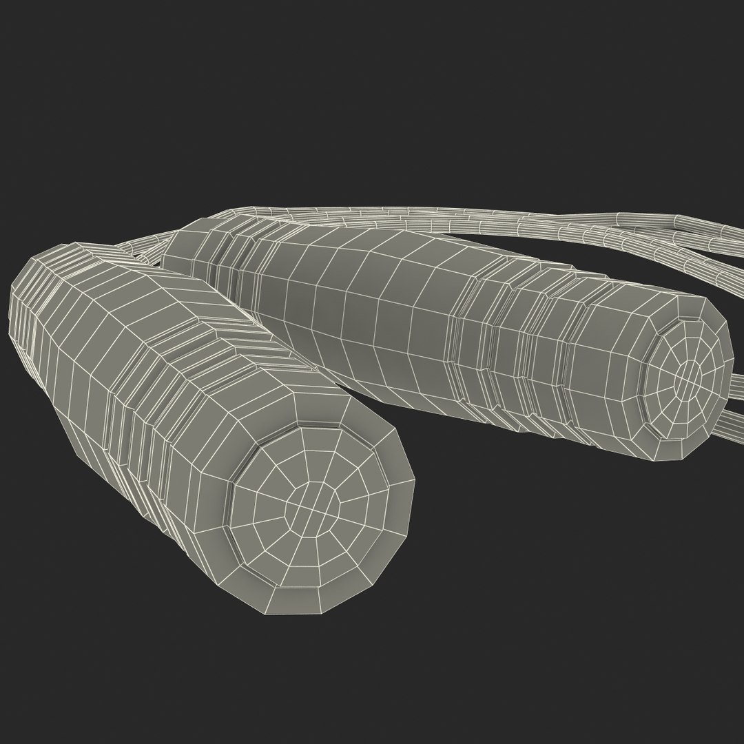3d exercise jump rope 3 model