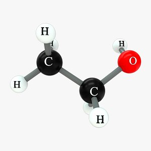 3D alcohol structure