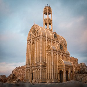 3D GOTHIC MODULAR BUILDING 1